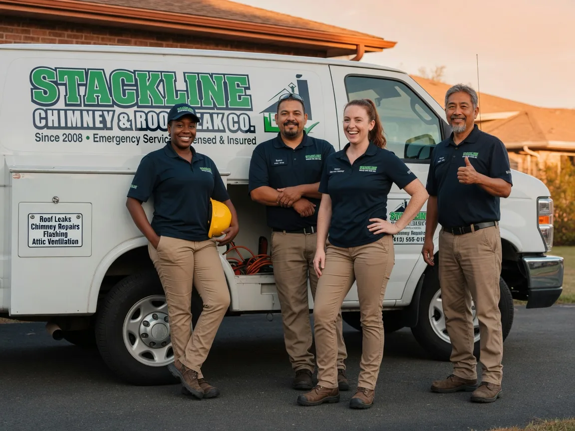 Chimney flashing repair company in Salisbury, NC